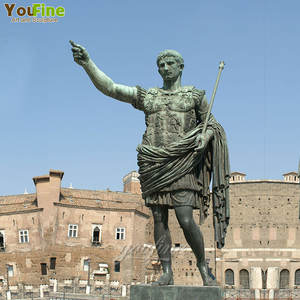 Statue géante en bronze de Jules César pour commémoration en plein air - Product Image 2