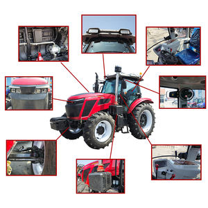 Multifunktion aler Traktor 4-Rad 25 PS 35 PS 40 PS 50 PS 60 PS 70 PS PS PS PS mit landwirtschaft lichem Traktor Cab Wheeled <span class=keywords><strong>Tractor</strong></span> - Product Image 4