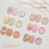 XEIJAYI Gel UV pour ongles, crème diamantée, 6 pièces, norme européenne, sans TPO, OEM ODM, fournitures pour ongles en gros