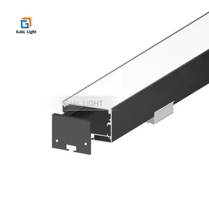 U 5032 material aluminum lights profile for LED aluminium extrusion hanging strip LED light