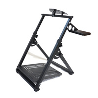 Support de simulateur de course universel pliable et peu encombrant tout-en-un