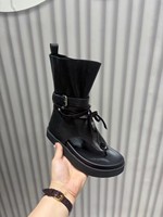 Sandales montantes à talon compensé pour filles, collection été 2026, couleur unie, pour petites et grandes filles