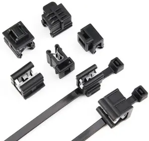 Тип EC11 автомобильный нейлоновый зажим для кабеля EC11 t50rosec11специальные стяжки новые энергетические автомобильные кабельные стяжки зажимы для кабеля