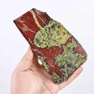 Venta al por Mayor de Losas de Sangre de Dragón Talladas a Mano, de Alta Calidad, Estilo Bohemio, Forma Irregular, Decoración para el Hogar - Product Image 6