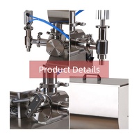 Machine de remplissage personnalisée à trémie de mélange pour liquides, miel, pâte, sauce, type U de bureau, 100-1500 ml, prix d'usine