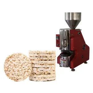 Şişirilmiş Coix tohum Quinoa Highland arpa mısır kırmızı pirinç kek yapma makinesi attı