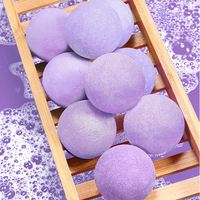Private Label Jasmine Fizzies de bain 60 Pcs./Pot Bio Foot Spa Sel de bain pour bombe Pédicure Soak Private Label Bombes de bain