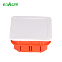 Produits basse tension rail din câble encastré boîtier boîte de jonction électrique 10 trous boîte de distribution