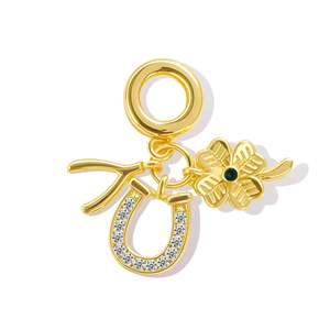 Accessoires de bijoux DIY en cuivre, motif cœur et pyramide, pour sacs et chaussures à talons hauts, très demandés dans le commerce extérieur européen et américain - Product Image 2