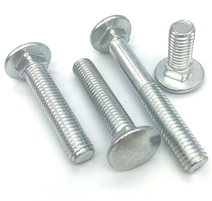 Carriage Bolts M8 X 150mm – Pack Of 4, Stainless Steel Round Head Screws With Square Neck (DIN 603)
