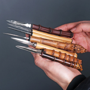 July 7th Bamboo Tea Knife Set For Pu Erh Cake Splitting Chinese Style Eco Friendly Tea Ceremony Accessories - Product Image 3
