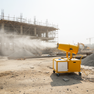 Machine de pulvérisation haute pression industrielle pour quais et ports, avec protection anticorrosion, pour une suppression efficace de la poussière - Product Image 2