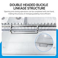 Kandang Ternak Eksperimental Repteer PC Rectangle Push-Up Closure untuk Tupai Terbang, Gerbil, Hamster, Kandang Transparan Putih