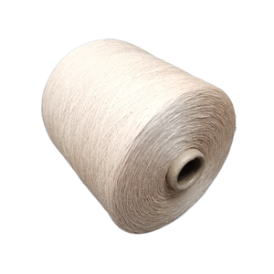 2024 New Style Linen <strong>Yarn</strong> 14S Light Grey Vortex Spinning <strong>Ramie</strong> Linen <strong>Yarn</strong> and Viscose Blended Knitting <strong>Yarn</strong> - Product Image 3