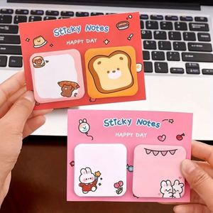 Cute Cartoon High Quality Self-Adhesive <b>Memo</b> <b>Pads</b> Creative Students' Back-to-School Office Supplies-Sticky Notes Set - Product Image 3