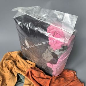 Trapos de Algodón de Grado Industrial para Uso en Talleres, 10KG 25KG 100KG, Trapos de Felpa de Colores, Limpiadores Tipo Sudadera para Limpieza - Product Image 1