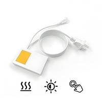 Interruptor Táctil para Espejo de Baño de Alto Voltaje 110V/220V, Controla Desempañador y Tira LED de Alto Voltaje