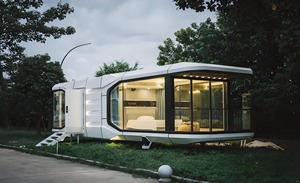 Luxury Space Cabin Villa | High-end Resort Custom Unit | Panoramic Skylight Design | OEM Supported - Product Image 4