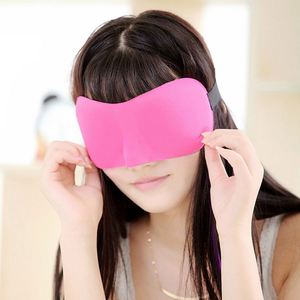 Masques oculaires 3D en mousse à mémoire de forme, anti-lumière, en polyester et coton, ajustables, pour la nuit, avec logo personnalisé, vente en gros, cadeau promotionnel pour entreprises - Product Image 3