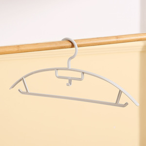 Lot de 5 cintres portables en ABS moulés par injection, à épaules larges, antidérapants, sans trace, empilables, pour l'organisation de la garde-robe - Product Image 6