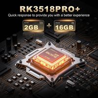 Android TV Box 14.0 RK3518mini 2GB RAM 16GB ROM WiFi Dual 2.4G/5GHz WiFi6 BT5.0 USB3.0 Ethernet 10/100M LAN 8K 4K HDR10 Video HD