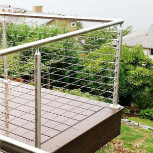 Barandilla de Alta Calidad, Pasamanos de Acero Inoxidable 316, Sistema de Barandilla Metálica para Escaleras Exteriores - Product Image 3