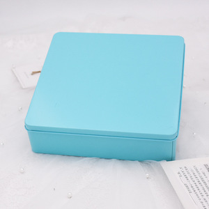 Factory Custom Food Grade Large Size <strong>Tin</strong> Can Gift Packaging Candy <strong>Sweets</strong> Square Cookie <strong>Tin</strong> Box - Product Image 3