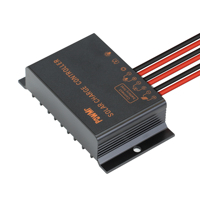 Régulateur d'énergie intelligent PowMr en stock, prix de gros, PWM 10A 12V, contrôleur solaire étanche avec fonction d'éclairage LED