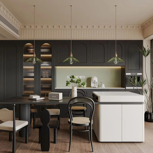 Juego de muebles de dormitorio para apartamento de hotel de estilo minimalista moderno, directamente del fabricante. - Product Image 3