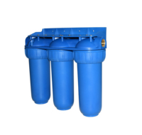 Système de filtration d'eau domestique Triple Union ITALY Type PET pour la consommation domestique
