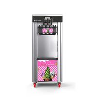 Offre Spéciale d'usine machine à crème glacée à 3 saveurs machine à crème glacée molle commerciale de haute qualité fabricant de crème glacée