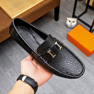 Zapatos Oxford con Parte Superior de Cuero Vacuno de Grano Completo, Entresuela de Goma/Látex Espumado, Suela de Goma, Forro de Tela, para Todas las Temporadas - Product Image 2