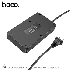 2022 Hoco OEM DC15 2 en 1 3 prises parasurtenseur 4 Ports de commutation de surcharge <span class=keywords><strong>USB</strong></span> <span class=keywords><strong>chargeur</strong></span> d'extension multi-prises - Product Image 4