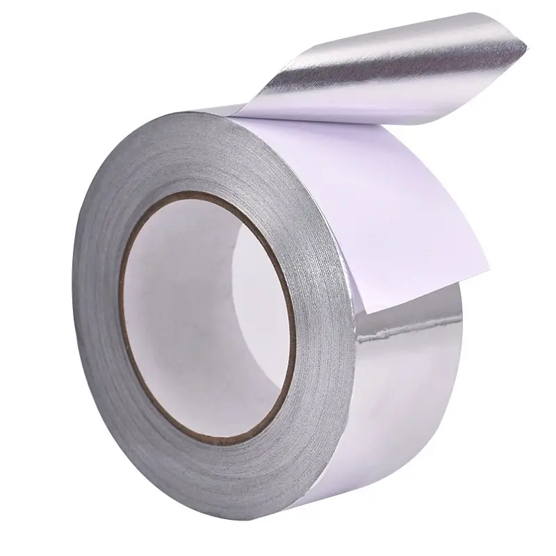 Alum Custom HVAC Solvent Duct Liner Foil Adhesive 71U Silver Protect Aluminum Tape