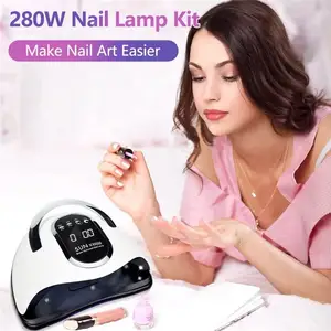 Yodoor Séchoir à ongles en gel professionnel avec capteur intelligent machine de manucure de salon SUN X10 Max lampe à ongles led uv pour le durcissement du vernis à gel