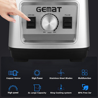 Duitse Technologie Motor Commerciële Voedselblender Zware 2500W Buchymix Tafel Blender Grinder Met Geluidshoes Behuizing