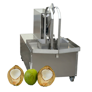 Vente directe d'usine Machine à fendre les noix de coco vertes avec machine à diviser les noix de coco à coque dure Machine à couper les noix de coco - Product Image 1