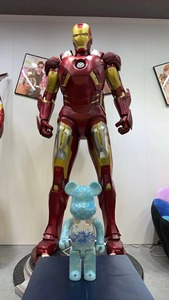 รูปปั้นไอรอนแมนขนาดเท่าคนจริง รุ่นใหม่ <span class=keywords><strong>Mk85</strong></span> Mk50 Mk45 ขนาด 1/1 ของสะสมจากภาพยนตร์มาร์เวล ฟิกเกอร์แอคชั่นไอรอนแมน รูปปั้นซูเปอร์ฮีโร่ - Product Image 2