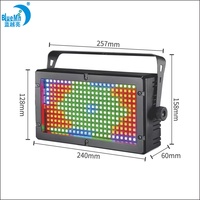 Mini 100W LED Strobe Stage Lights 288x0.2W 5050RGB LED Super Bright pour DJs DMX512 Compatible