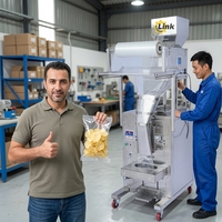 Machine d'emballage verticale industrielle pour sachets de ketchup et de mayonnaise, machine d'emballage plastique pour sachets