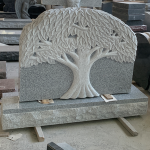 Estatua Conmemorativa Tradicional de Granito Tallado en Forma de Árbol, Estilo Americano, para Cementerio y Jardín, Uso en Exteriores - Product Image 2
