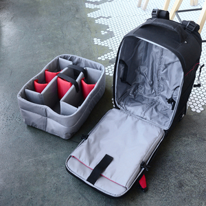 Soudelor thiết kế mới thời trang tốt nhất Xe đẩy DSLR máy ảnh Túi ba lô với bánh xe cho du lịch cho nhiếp ảnh - Product Image 4