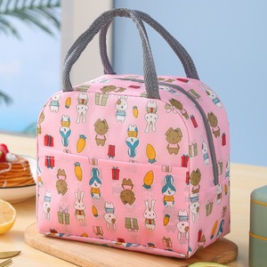 Sac à déjeuner isotherme très vendu, tissu Oxford imperméable, sac à bento portable à main pour étudiants, sacs de pique-nique portables pour l'extérieur - Product Image 6