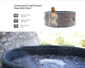 नए फैशन inflatable स्विमिंग पूल ड्रॉप सिलाई कपड़े कई वायु प्रौद्योगिकी बाहरी inflatable पूल अनुकूलन - Product Image 6