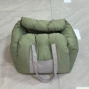 ETRIP Siège auto rehausseur de sécurité détachable pour chien, lit de transport portable pour chien, sac de voyage pour animaux de compagnie, pour siège avant - Product Image 2