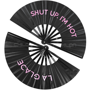 Ventilador de mano de bambú de plástico reflectante grande personalizado de 13 pulgadas <span class=keywords><strong>para</strong></span> Rave Festival <span class=keywords><strong>Regalo</strong></span> De vacaciones <span class=keywords><strong>abanicos</strong></span> plegables de <span class=keywords><strong>boda</strong></span> - Product Image 3