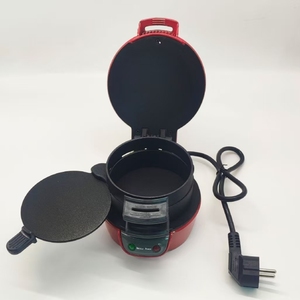 Kırmızı ticari Hamburger presi makine, yapışmaz elektrikli <span class=keywords><strong>Burger</strong></span> makinesi mutfak verimli Patty şekillendirme ekipmanları restoran - Product Image 4