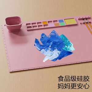 Silicone <b>Placemats</b> <b>for</b> Baby Toddler Non-Slip Portable Kids Erazing Silicone <b>Placemats</b> <b>for</b> Dining <b>Table</b> Heat Resistant Washable - Product Image 6