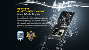 Ulefone Armor 25T Pro Thermal 5G 8+256GB สมาร์ทโฟนที่บางเบาและทนทาน แบตเตอรี่ 6500mAh กล้อง 50MP ระบบ Android 15 กล้องมองกลางคืน 64MP รองรับการชาร์จไร้สาย - Product Image 5