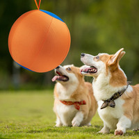 Ballon gonflable de dressage en gros, avec housse en polyester durable, pour l'entraînement et le jeu du bétail (chevaux, moutons, bovins), jouet de ferme